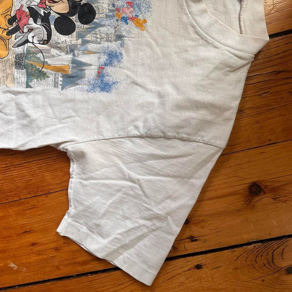 Vintage Disney Mickey Mouse 60th Birthday T-Shirt - Picture 4 of 10